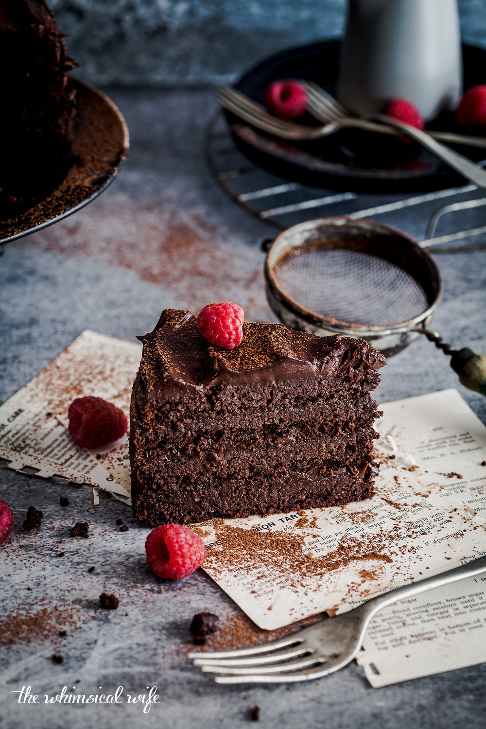 30 Cakes In 30 Days: 1. Dark Chocolate Espresso Mudcake {GF, DF}